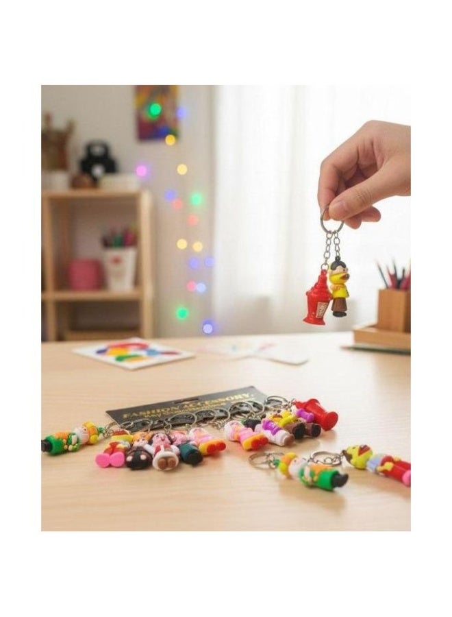 مجموعة ميداليات شخصيات رمضانية – 12 قطعة بتصاميم ملونة واحتفالية مستوحاة من أجواء رمضان – مثالية للأطفال، توزيعات الحفلات، الهدايا المدرسية وهواة التجميع – خفيفة الوزن ومتينة - Image 5